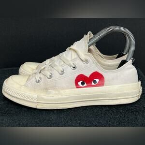 Women’s Size 6 - Converse Comme des Garçons Play x Chuck 70 2015 Low Milk